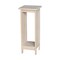 International Concepts Rectangle 30 in Mission Plant Stand, 12 W, 12 L, 30 in H, Wood, Unfinished 3070 - alternate 6